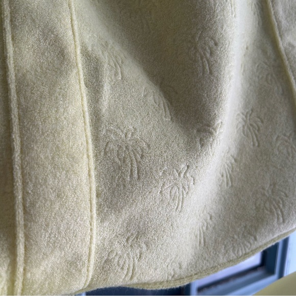 Stoney Clover x Target Yellow Terry Cloth Embossed Palm Tree Duffle Bag Beach - Picture 10 of 11